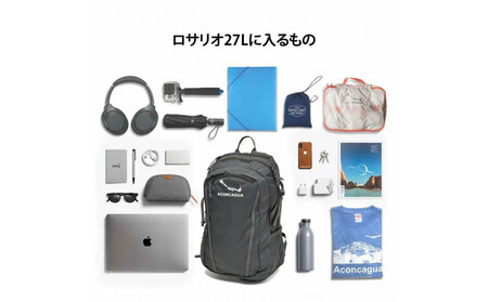 Aconcagua アコンカグア Rosario ロサリオ 27 デイパック 小柄リュック 通勤通学 アウトドア ARK0006