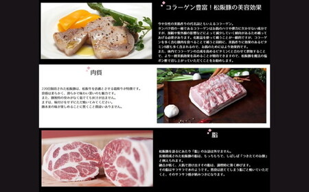 松阪豚　時短セットD　４品（ブランド豚 松阪豚 時短調理 Dセット 4品 まつぶた 簡単 ロースハム プレスハム ベーコン ハンバーグ 時短レシピ 生活応援 お試し ふるさと納税 松阪肉 産直 豚肉 松阪 ブランド肉 送料無料）【002264】