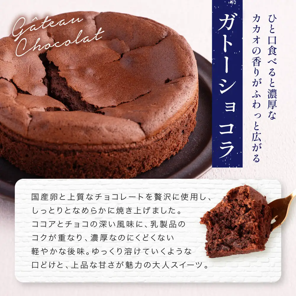 【ダニエルズ】ガトーショコラ 5号サイズ 4人～6人分｜京都 イタリアン 人気店 チョコケーキ