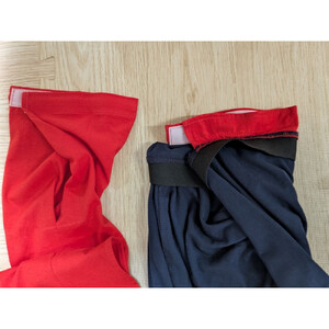 迎春！あったか、みんなにやさしい赤いふんどし！商品名「エミューL」（青色）　