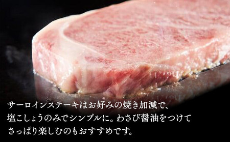 飛騨高山の誇り 飛騨牛 サーロインステーキ用 200ｇ×5枚｜飛騨牛 霜降り肉 PS005 　