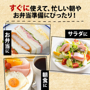 ロースハム スライス 500g×2袋 計1kg 加工肉 豚肉 ハム 肉 おかず バーベキュー 料理 朝食 朝ごはん ソテー サラダ スープ パスタ サンドイッチ グルメ 食品 越後ハム 新潟県 新発田市 echigohamu012-05_1