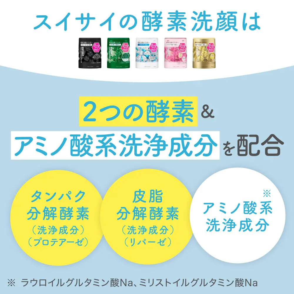 花王 susai  ビューティクリアパウダー　ウオッシュ 5種アソートセット　 【スイサイ 美容　化粧品 コスメ 人気 スキンケア　洗顔 酵素 酵素洗顔 パウダー 個包装　トラベル 旅行 32個×5　神奈川県 小田原市】