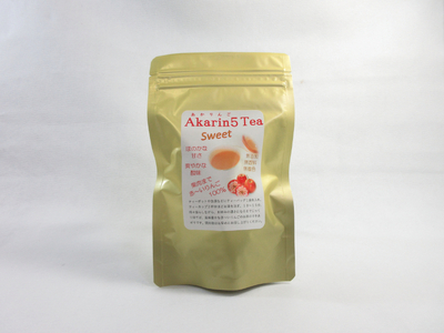 アップルティー　Akarin5TeaSweet 1袋（5パック）りんご茶ノンカフェイン【甘酸っぱい】青森県五所川原市 ＡＣＴ 御所川原
