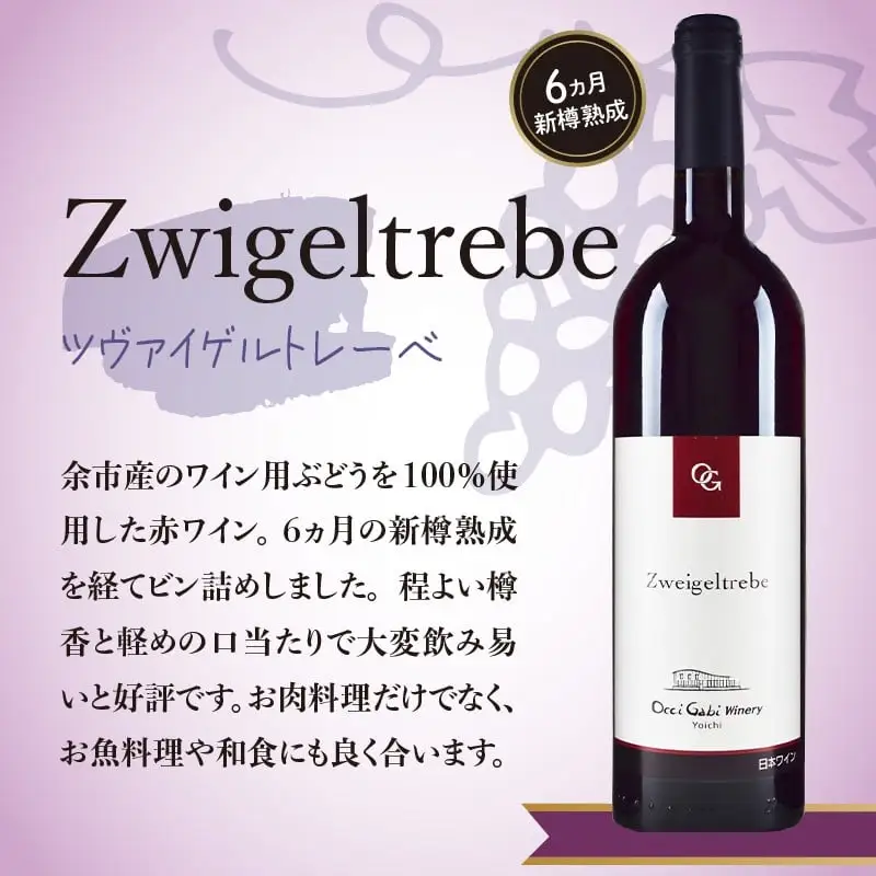 【定期便6回】【OcciGabi Winery】赤ワイン飲みくらべ定期便 OcciGabi Winery 赤ワイン 定期便 1本×6ヶ月【ワイン】_Y012-0113