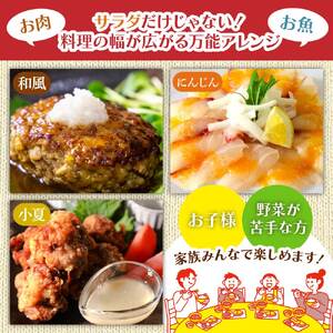 宗田だしドレッシング190ml×３本セット（にんじん・小夏・和風）【R01186】