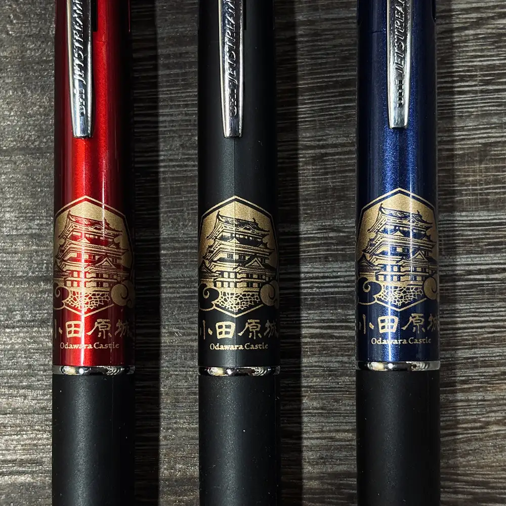 【ボルドー】【小田原城限定デザイン　ジェットストリーム多機能ペン4＆1 】