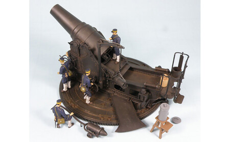 【G44】1/35 日本陸軍 二十八糎榴弾砲（砲兵4体付）