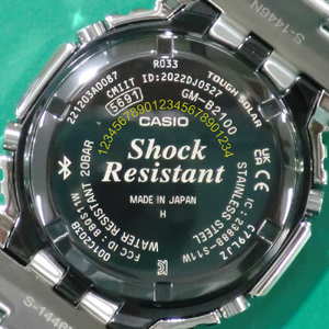 【CASIO】腕時計 G-SHOCK GM-B2100AD-5AJF ≪名入れ有り≫ 山形県 東根市 hi011-131 (腕時計 時計 ウォッチ watch カシオ CASIO Gショック G-SHOCK ジーショック メンズ 男性 女性 電波 ソーラー お洒落 おしゃれ ファッション コレクション コレクター ステンレス アウトドア 多機能 国内正規品 山形県 東根市 ふるさと納税 人気)