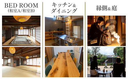 宿泊 チケット HOTEL(TEN) 宿泊チケット 2名様 一般社団法人 MUSUBITO 《30日以内に出荷予定(土日祝除く)》 茨城県 結城市 町屋 リノベーション 合宿 旅行 家族 宿 ホテル