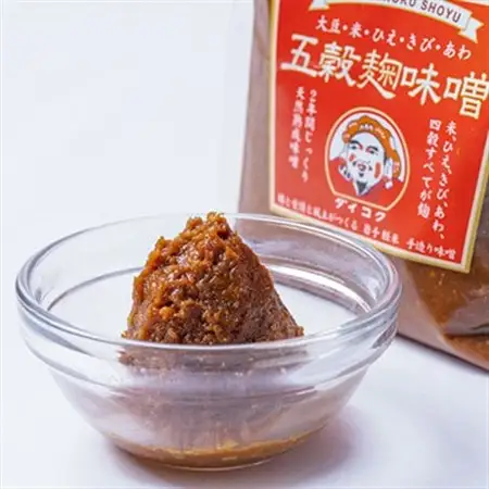 【米、ひえ、きび、あわの麹】五穀麹味噌800g【配送不可地域：離島・沖縄県】【1702045】