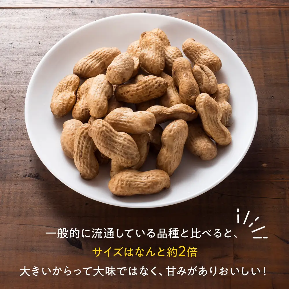 ゆで落花生おおまさり150ｇ×10ｐセット
