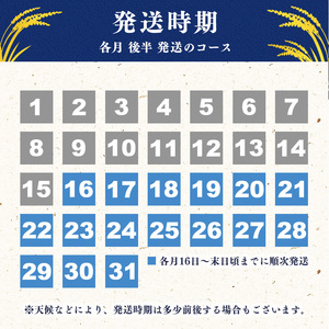 ＜2026年11月から2027年1月【後半】コース＞《先行予約》令和8年産 新米 3ヶ月定期便 《特別栽培米》 つや姫【無洗米】 合計15kg（5kg×3回） 2026年産 山形県産 【毎月後半（16日頃から末日頃）発送】　045-C-SR004-202611後-202701後