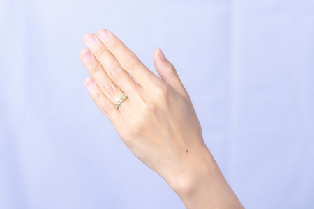 ダイヤモンド リング スクエアー 0.5ct K18 イエローゴールド 指輪 リング ジュエリー ダイヤ 18金 山梨 H-1615YG SWCI001-yg
