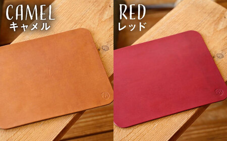 【経年変化を楽しむ】本革 マウスパッド(Lサイズ)  革 PC用品 糸島市 / BLESS[AAA031]