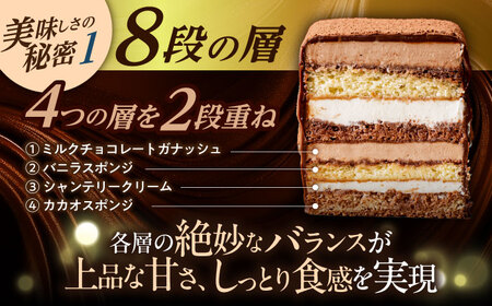 長崎石畳ショコラハーフサイズ12個（手渡し用袋付き）/ チョコレート チョコ チョコケーキ スイーツ ギフト 贈答 誕生日 記念日 ケーキ ちょこ 石畳 お配り用 プレゼント/ 諫早市 / ネオクラシッククローバー[AHBS039]