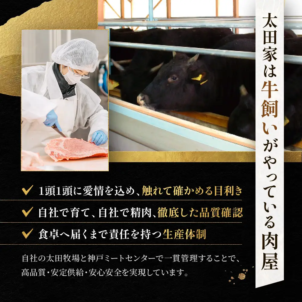 神戸牛 すき焼き用・訳あり切り落とし肉セット かた・もも500g 切り落とし肉400g 計900g KBS3