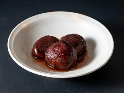 中山栗 甘煮 200g×1パック 渋皮煮 200g×1パック 計2パック 真空包装 栗 くり クリ 愛媛 着色料不使用 無添加 ゆうパケット 少量パック 手作り デザート おやつ きんとん お正月 国産 伊予市｜B522
