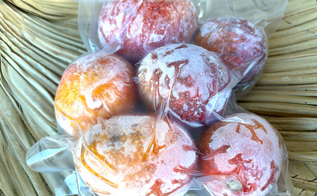 マンゴー 久米島赤鶏牧場 完熟！冷凍ミニマンゴー1kg（9～12玉） アーウィン