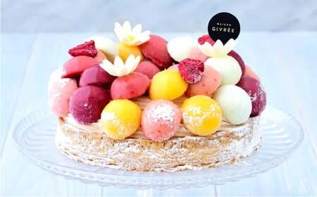 フルール ド フリュイ 6号 MAISON GIVRÉE ／ アイスケーキ ケーキ スイーツ おやつ デザート 菓子 おかし 贈り物 プレゼント ギフト お祝い 誕生日