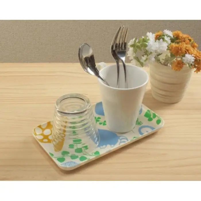 SRカスタートレー 21.5cm どうぶつ 2枚組　タツクラフト
