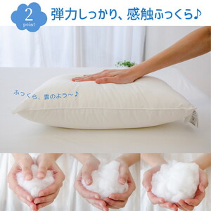 まくら（株）がつくったお昼寝枕 シャンパンベージュ（専用カバー付）　至福のお昼寝タイムをさらに贅沢にするボリューム感たっぷりの 昼寝枕 ｜ 枕 昼寝 お昼寝 昼寝用 お昼寝用 デスク オフィス うつ伏せ 小さい 小さめ 小さい枕