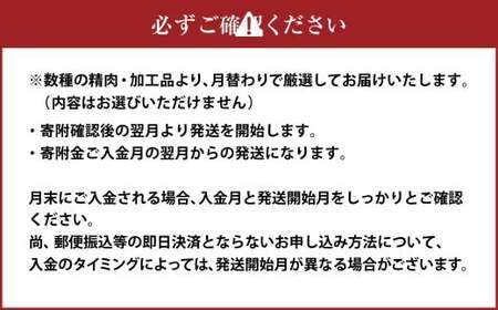 【年12回定期便】 香心ポーク を年中味わえる 満喫 セット (N3A1) 計4パック×12回 豚肉 ロース 肩ロース バラ 切り落とし ミンチ ウインナー ソーセージ ハム ベーコン サラミ