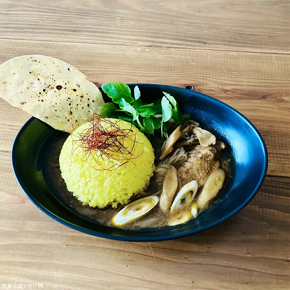比内地鶏きりたんぽ鍋のお出汁で作ったスープカレー3個セット　【80P2803】