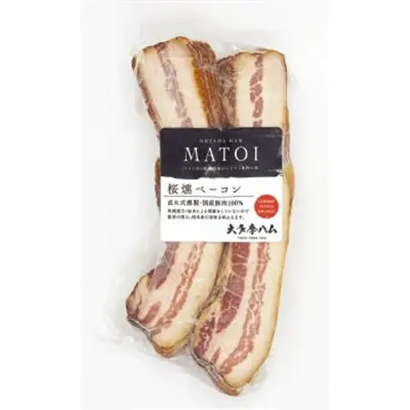【大多摩ハム】冷凍業務用!桜燻ベーコンスライス 1kg(500g×2パック)【配送不可地域：離島】【1706344】