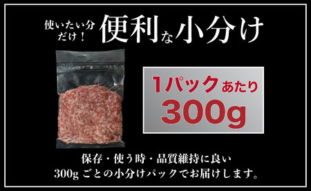 《定期便》長崎県産豚 ひき肉 計1.8kg (300g×6) 【12回お届け】