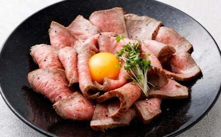 【極上品質】 長崎和牛 A5等級 出島ばらいろローストビーフ 約400g（約200g×2）  牛肉 ローストビーフ ソース付き お肉 お祝い 特別 冷凍 長崎県 時津町