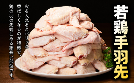 鹿児島県産 若鶏 手羽先 9.6kg セット KN165-006-02 肉 鶏肉 冷凍