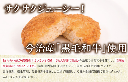 黒毛和牛コロッケ　5個入り×3パック【V002250BEEF】