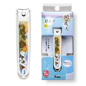 和製爪切り　景観　合掌造り
