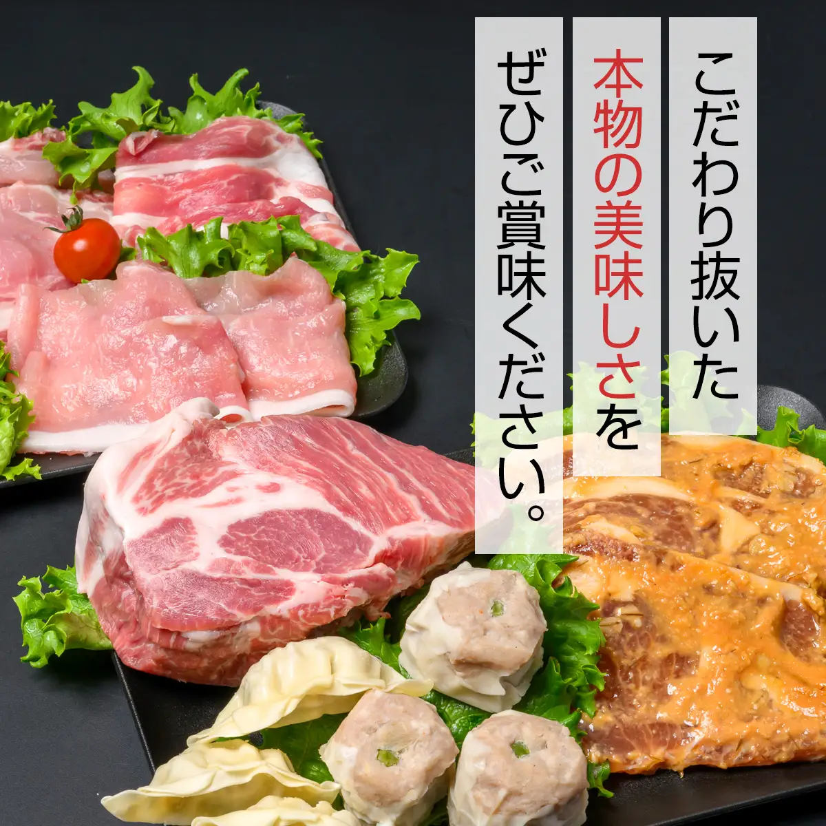 下仁田ポーク2人暮らしの夕食セット(定期便) ANT016