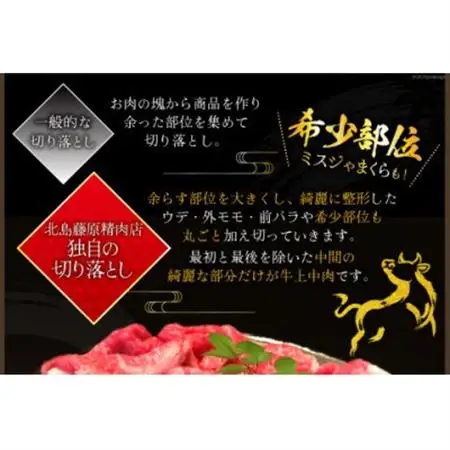 【毎月定期便】訳あり 阿波黒牛 牛上中肉 切り落とし 350g 2p 計700g全3回【配送不可地域：離島】【4081822】