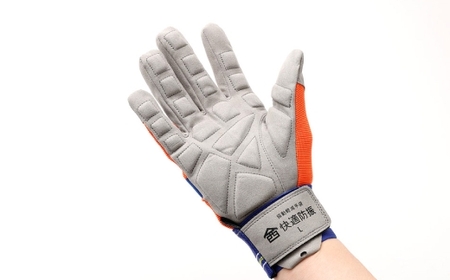 快適防振 振動軽減手袋 Mサイズ 防振手袋 てぶくろ 作業用 作業用手袋 振動作業用 高知県 香美市