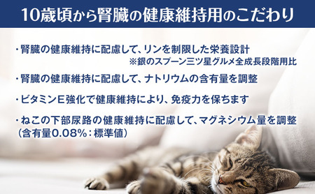 銀のスプーン三ツ星グルメ 香るお魚仕立て10歳から4種のアソート素材入り お魚レシピ 200g×7箱 ペットフード キャットフード 猫 ペット 小分け 個包装 ドライ ユニ・チャーム ペット