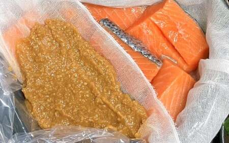 「伝統の鮭料理」鮭の味噌漬 7切 約420g 1074009