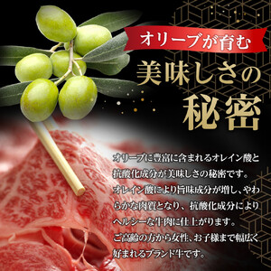 牛肉 オリーブ牛 モモスライス 800g（800g×1パック）【化粧箱入り】【配送不可：離島】