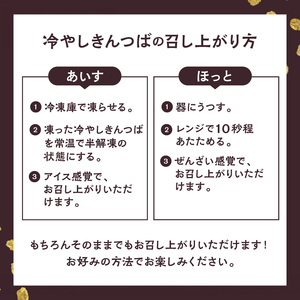 冷しきんつば【和泉庄】10個 和菓子 長野県 飯田市