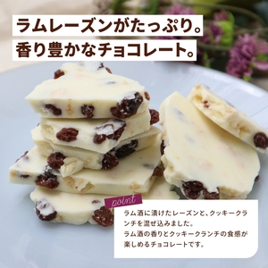 割れチョコ 妖艶なラムレーズン450g【fktr0006】