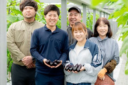 131002　奈半利町の茄子【慎太郎】4kg ナス なす 産地直送 野菜 箱入り 新鮮