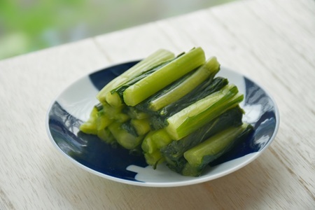 岡本商店の野沢菜漬バラ詰め 約2kg（冷蔵）| 漬物 野沢菜 野沢菜漬 バラ詰め 長野県 木島平村 信州