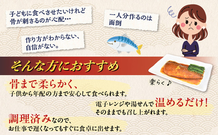 煮魚24袋セット K385-001_03 魚 魚介 長期保存 惣菜