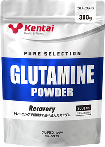 【健康体力研究所】グルタミンパウダー（300g×1袋） | アミノ酸 栄養 補給 カラダ 筋肉 サポート 人工甘味料 香料不使用