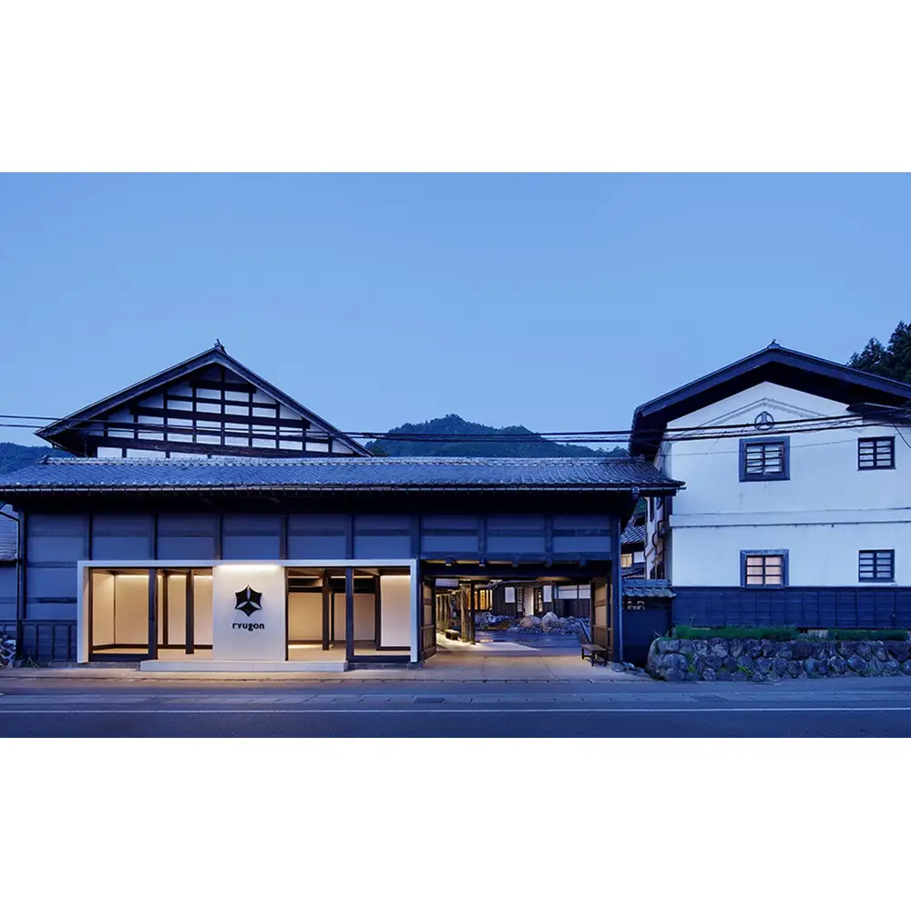 【高島屋選定品】〈龍言（ryugon）〉フルコースディナー　ペア利用券(温泉入浴付）