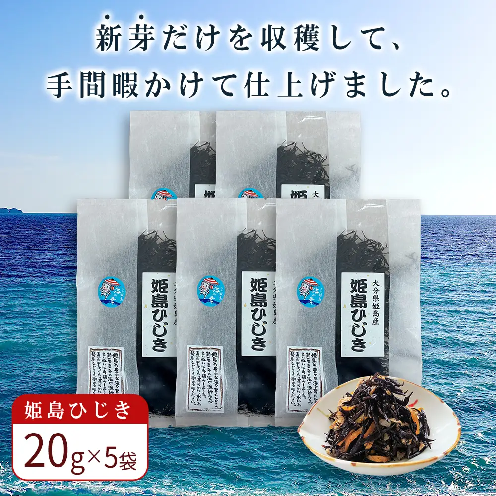 姫島ひじき　20ｇ×5袋 B3-S