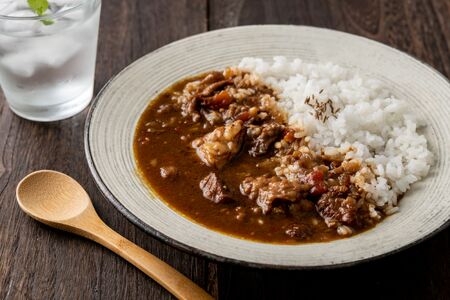 本格スパイスカレー「ヤドカリー」レトルトカレー　黒毛和牛すじ　20食セット_OS197-0002