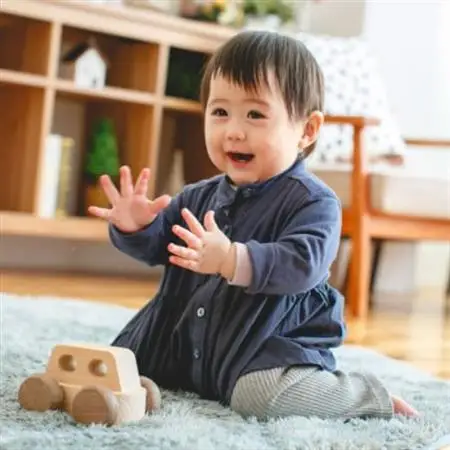 ひのきのおもちゃIKONIH(アイコニー)の知育玩具　オルゴールカー【1446722】